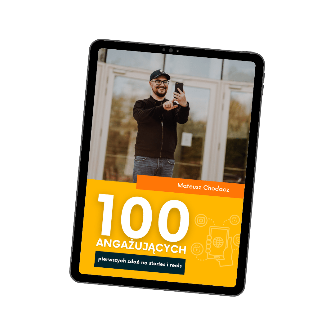 Ebook - 100 angażujących pierwszych zdań pod reels i stories