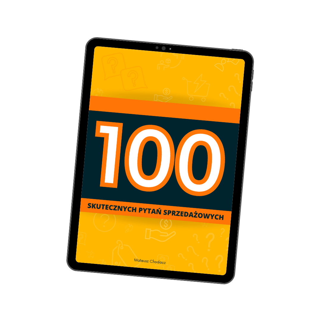 Ebook - 100 skutecznych pytań sprzedażowych